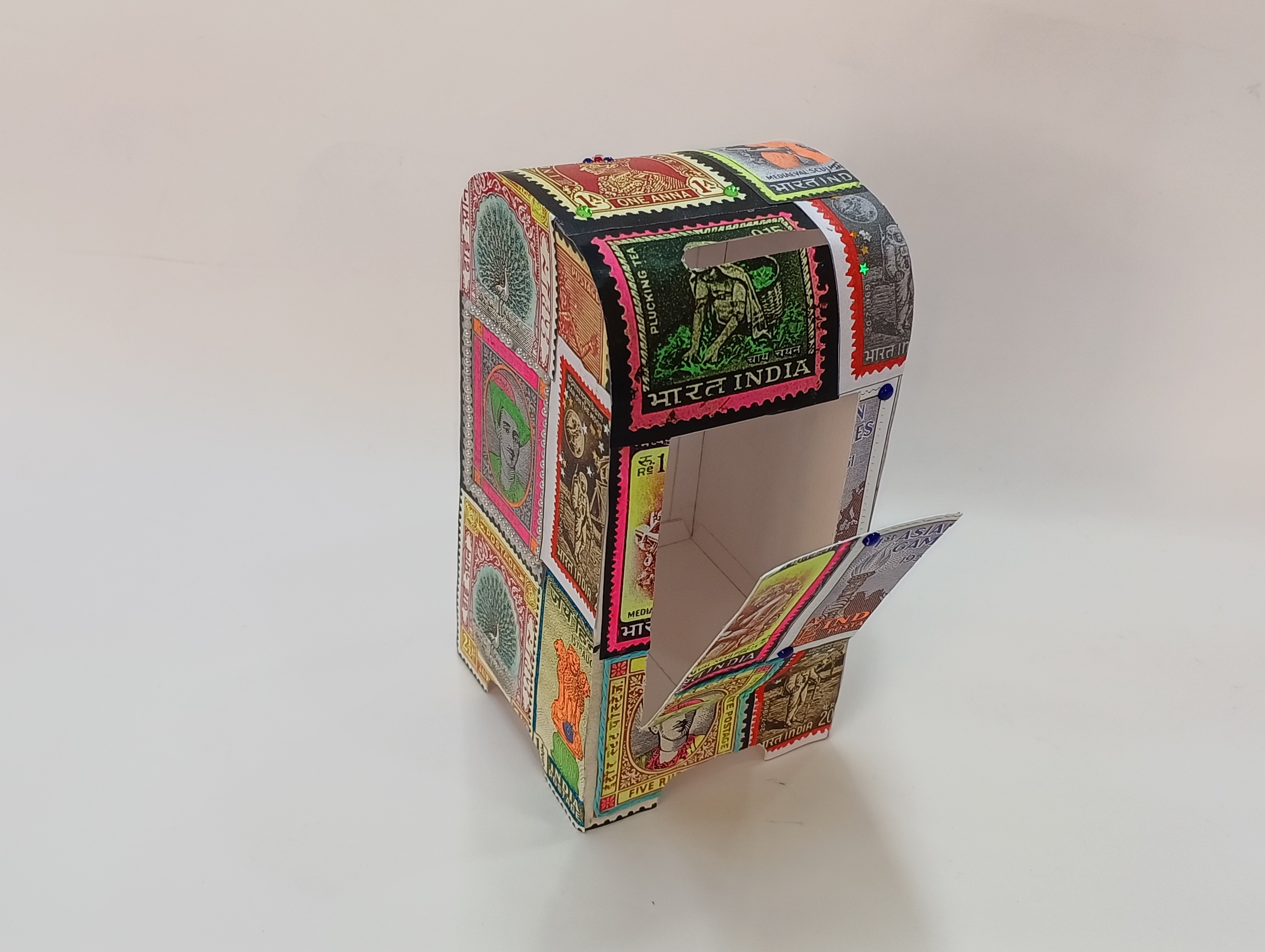 Learn How to Make Mini Post Box Craft for Republic Day